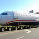 Illustration for article titled US Airways Flight 1549 Towed Through Jersey Streets